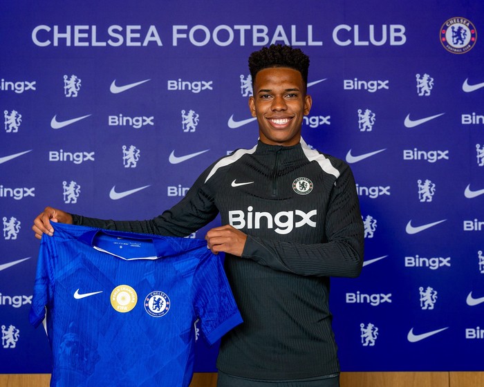 Estevao Willian, pemain baru Chelsea.