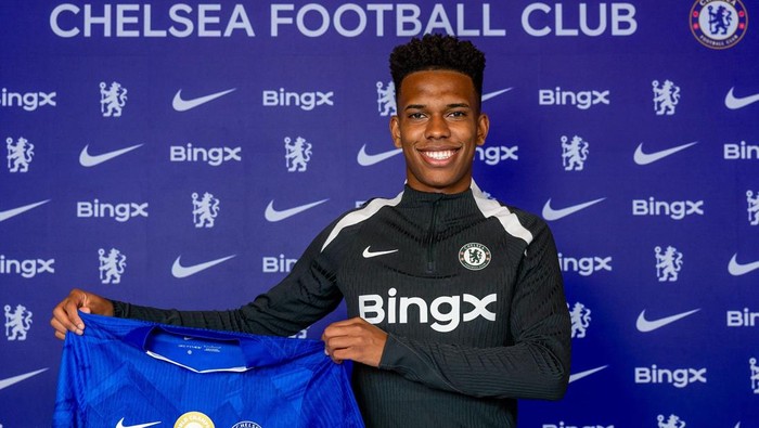 Estevao Willian, pemain baru Chelsea.