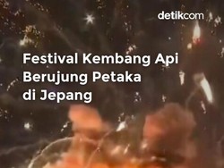 Video: Festival Kembang Api Berujung Petaka di Jepang