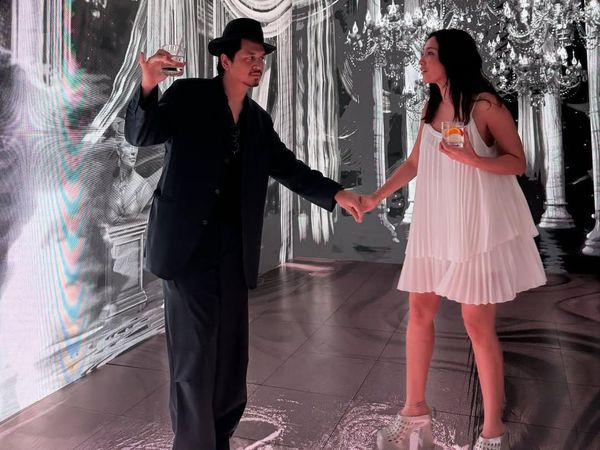 Hati Pink Imelda Therinne di Ultah Kevin Julio