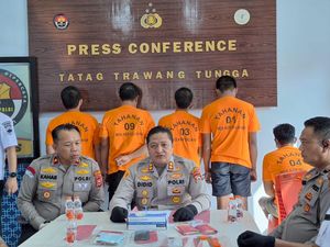 5 Bandar Narkoba di Selayar Ditangkap, Diduga Ambil Sabu dari Narapidana