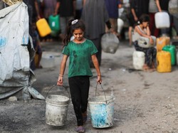 Video: Cerita Warga Gaza Menahan Haus gegara Krisis Air Bersih