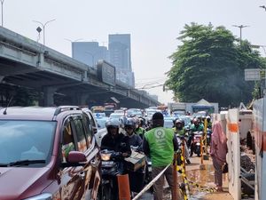 Proyek di Jalan TB Simatupang Sampai Desember, Siap-siap Macet Terus Proyek di Jalan TB Simatupang Sampai Desember, Siap-siap Macet Terus