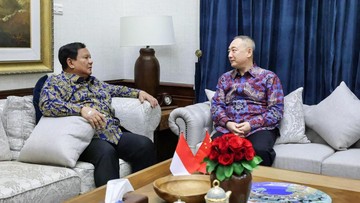 Prabowo Jamu Makan Malam Jenderal Peralatan Militer China, Apa yang Dibahas?