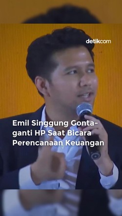 Video: Wagub Emil Sentil Gonta-ganti HP Saat Bicara Keuangan