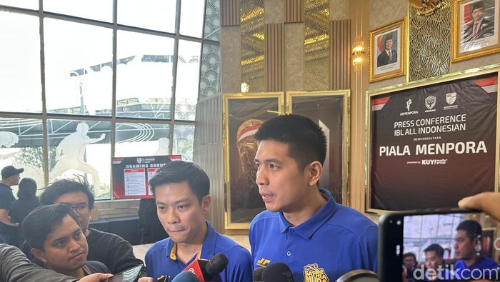 Evan Seputra komentari kepindahan Satria Muda ke Bandung (Mercy Raya/detikSport) Evan Seputra komentari kepindahan Satria Muda ke Bandung (Mercy Raya/detikSport)