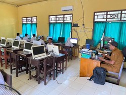 ANBK di SMAN 1 Arut Utara Berjalan Lancar, Teknologi Modern Jadi Penopang