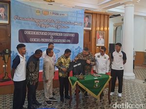 Andra Soni Teken MoU Banten International Stadium Jadi Kandang Dewa United
