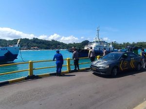 KMP Gading Nusantara Mati Mesin Saat Sandar di Pandangbai, Penumpang Panik KMP Gading Nusantara Mati Mesin Saat Sandar di Pandangbai, Penumpang Panik