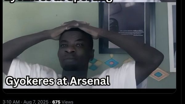 Meme Kocak Gyokeres 002 usai Arsenal Dikalahkan Villarreal