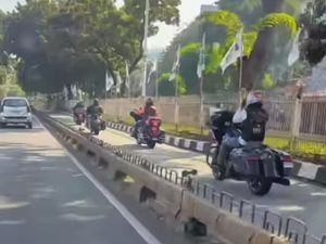 Ulah Moge Konvoi Terobos Busway Berujung Kena Tilang Ulah Moge Konvoi Terobos Busway Berujung Kena Tilang