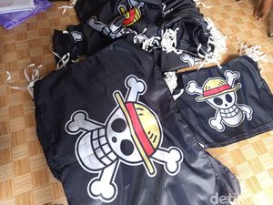 Video: Banjir Pesanan Bendera One Piece, Penjual Sampai Kewalahan Video: Banjir Pesanan Bendera One Piece, Penjual Sampai Kewalahan