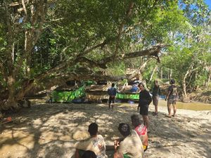 4 Penambang Emas Ilegal di Sungai Sekadau Diringkus