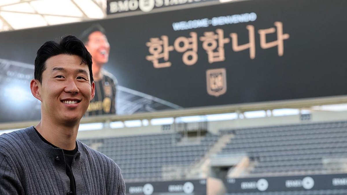 Son Heung-min mengakui LAFC bukan pilihan pertamanya (Getty Images/Kevork Djansezian)