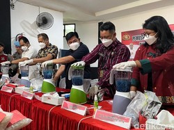 10 Kg Sabu Dimusnahkan di Kalsel