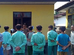 Bolos dan Main Judi Slot, 10 Siswa SMP di Lampung Terjaring Razia Satpol PP