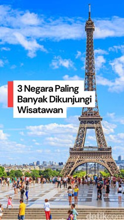 Video: 3 Negara Ini Jadi Tujuan Wisata Terpopuler di Dunia