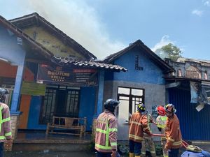 Ruko di Tempuran Magelang Terbakar, Diduga gegara Korek buat Mainan