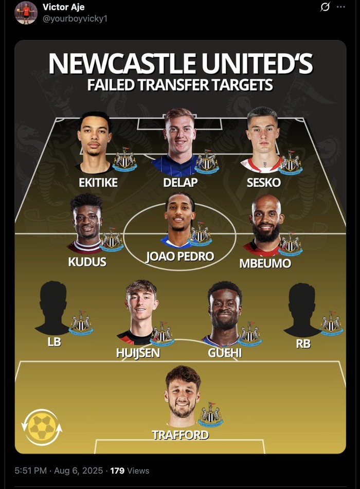 Meme MU Newcastle