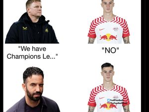 Meme Newcastle Dicuekin Pemain-pemain Incaran, Sesko pun Pilih MU