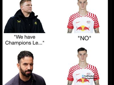 Meme Newcastle Dicuekin Pemain-pemain Incaran, Sesko pun Pilih MU