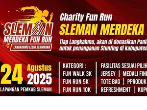Rayakan Kemerdekaan, Ikut Charity Fun Run Sleman Merdeka Fun Run 2025! Rayakan Kemerdekaan, Ikut Charity Fun Run Sleman Merdeka Fun Run 2025!
