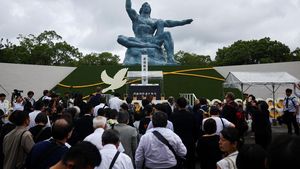 Air Mata dan Doa Iringi 80 Tahun Peringatan Bom Atom di Nagasaki