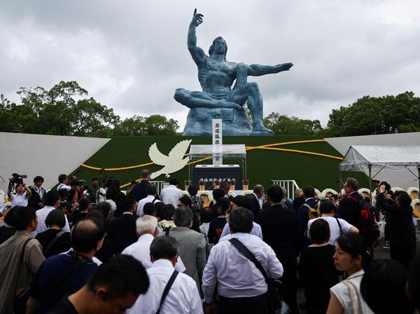 Air Mata dan Doa Iringi 80 Tahun Peringatan Bom Atom di Nagasaki