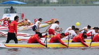 Aksi Seru di Semifinal Kano 200 Meter 8-Seater World Games Chengdu 2025