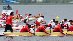Aksi Seru di Semifinal Kano 200 Meter 8-Seater World Games Chengdu 2025