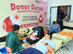 Donor Darah Sambut HUT ke-80 RI, Targetkan 200 Kantong