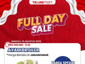 Ayam Broiler Banting Harga di Transmart Full Day Sale Pekan Ini