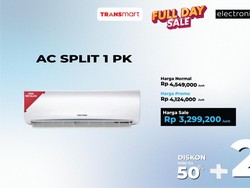 Merapat! Harga AC Split 1 PK Diskon hingga Rp 1,2 Jutaan