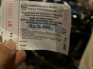 Dishub Medan Cari Jukir yang Ubah Tarif di Karcis Parkir Jadi Rp 15 Ribu Dishub Medan Cari Jukir yang Ubah Tarif di Karcis Parkir Jadi Rp 15 Ribu
