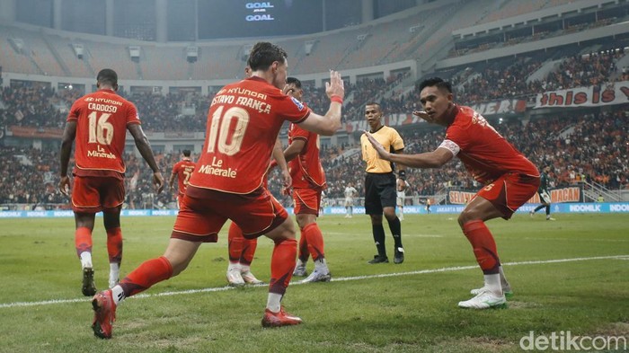 Hasil Persija Vs Persita: Allano 2 Gol, Macan Kemayoran Menang 4-0