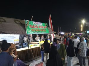 Polres Dumai Gelar Operasi Pasar, 2 Ton Beras SPHP Diserbu Warga