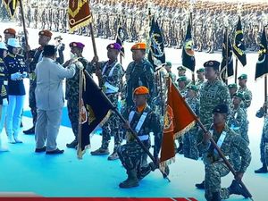 Prabowo Lantik 3 Panglima Pasukan Elite: Pangkopassus, Pangkormar, Pangkopasgat