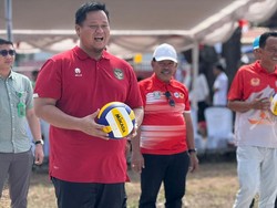 Sambut HUT RI, Pemkab Banyuasin Gelar Turnamen Voli Antar OPD-Forkopimda