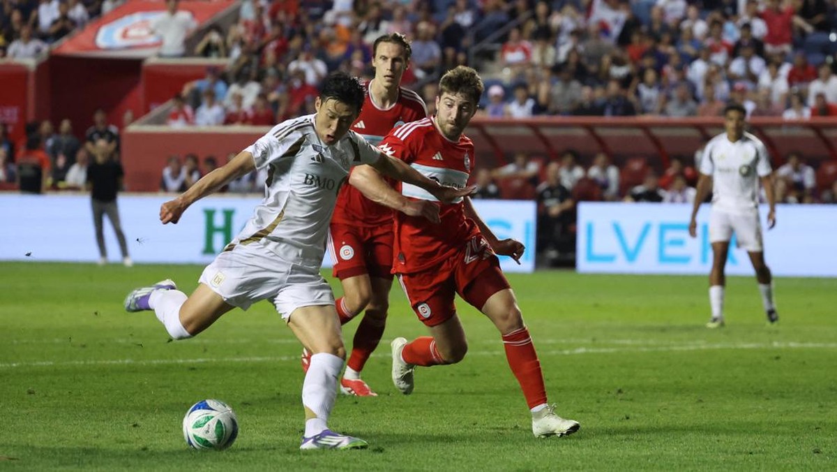 Son Heung-min debut bareng LAFC, skor akhir 2-2 (MAGN IMAGES via Reuters Connect/Talia Sprague)