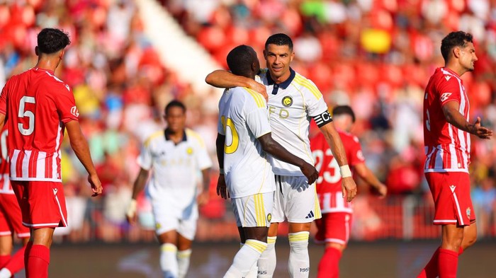 Al Nassr dikalahkan Almeria 2-3 di laga pramusim, Senin (11/8/2025) dinihari WIB.