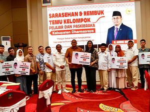 Andre Rosiade Salurkan PIP untuk 504 Siswa SMA/SMK di Dharmasraya Andre Rosiade Salurkan PIP untuk 504 Siswa SMA/SMK di Dharmasraya