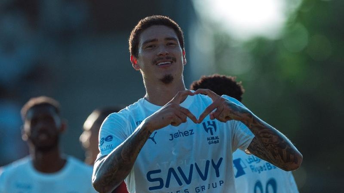 Darwin Nunez debut di Al Hilal. (Foto: Dok. Twitter/@Alhilal_EN)