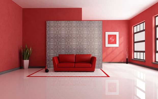 Dominasi warna merah putih