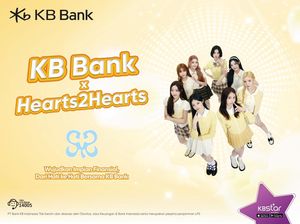 KB Bank Gaet Hearts2Hearts Jadi Ambassador, Targetkan Fans K-Pop Tanah Air