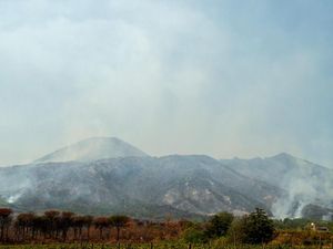 Kebakaran Landa Gunung di Italia, Jalur Pendakian Ditutup Sementara