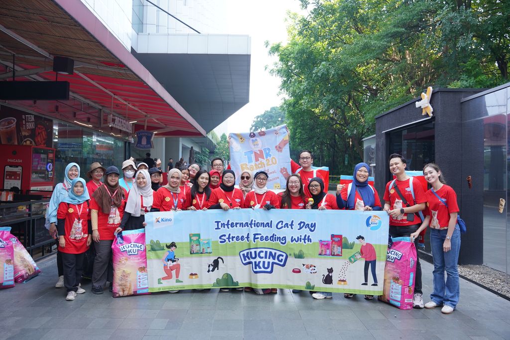 Kucingku merayakan Cat International Day