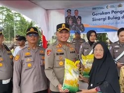 Polres Siak Gelar Gerakan Pangan Murah, Warga: Alhamdulillah Kami Terbantu