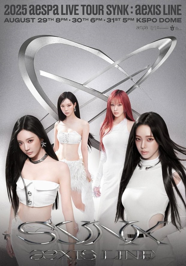 Poster tur konser aespa/ Foto: x.com/aespa_official