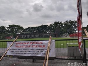 Alun-alun Bandung Ditutup 3 Bulan, Renovasi Telan Biaya Rp 4 M Alun-alun Bandung Ditutup 3 Bulan, Renovasi Telan Biaya Rp 4 M