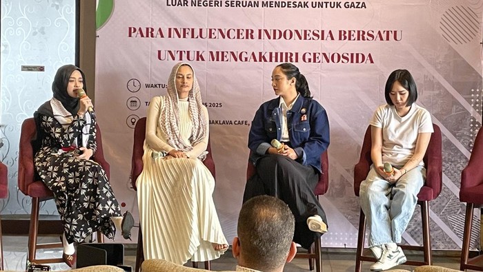 Inara Rusli dan Artis Lain Bersatu, Aksi Solidaritas untuk Gaza